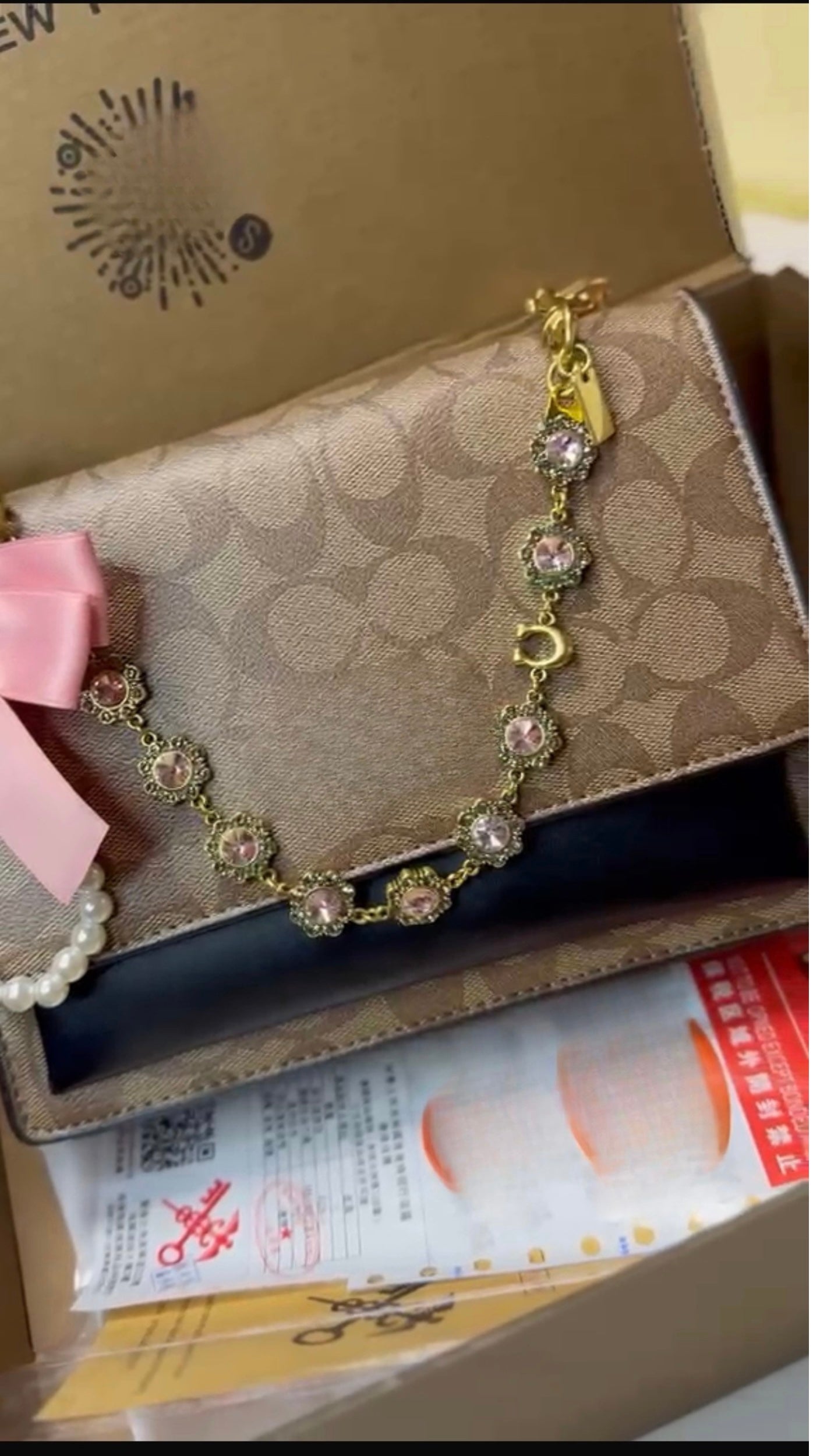✨ Golden Shoulder Bag