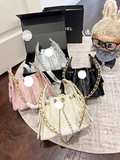 Quilted Chain Bucket Bag ✨